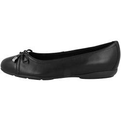 Geox Damen D Annytah D Geschlossene Ballerinas, Schwarz, 36 EU von Geox