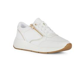 Geox Damen D CRISTAEL E Sneaker, White, 35 EU von Geox