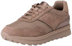 Geox Damen D RUNNTIX A Sneaker, Taupe, 38 EU von Geox