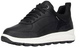 Geox Damen D SPHERICA 4X4 B ABX Sneaker, Black, 42 EU von Geox