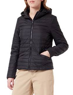 Geox Damen W Ascythia Jacket, Schwarz, 44 EU von Geox