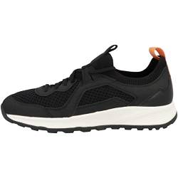 Geox Herren U TERRESTRE Sneaker, Black, 42 EU von Geox