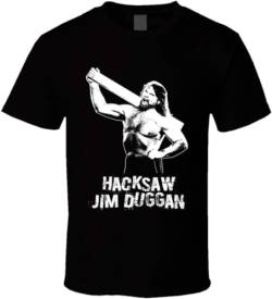 Hacksaw Jim Duggan Retro Legends of Wrestling T Shirt Size L von GerRit