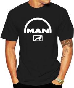 Men T Shirt Man Truck Fashion Tees Clothing Funny t-Shirt Novelty Tshirt Black Size XXL von GerRit