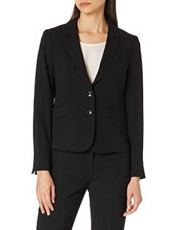 GERRY WEBER Womens Langarm Blazer, Schwarz, 38 von Gerry Weber