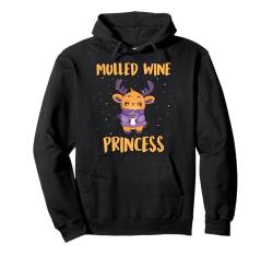 GLÜHWEIN PRINZESSIN Lustiges Weihnachtsmarkt Frauen Pullover Hoodie von Geschenk Glühwein T-Shirt Glühweinstand Frauen