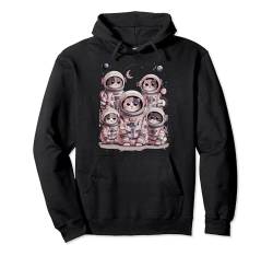 Astronaut Katze Kawaii Weltraum Katze Süße Galaxie Katze Pullover Hoodie von Geschenk für Katzenliebhaber Katze im Raumanzug