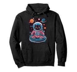 Astronaut Katze Kawaii Weltraum Katze Süße Galaxie Katze Pullover Hoodie von Geschenk für Katzenliebhaber Katze im Raumanzug