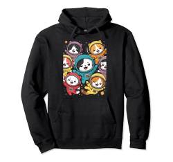 Astronaut Katze Kawaii Weltraum Katze Süße Galaxie Katze Pullover Hoodie von Geschenk für Katzenliebhaber Katze im Raumanzug