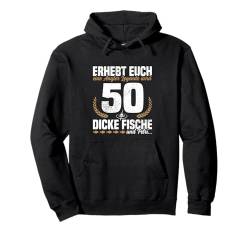 Fische Männer 50. Geburtstag Angler Legende Tackle Angeln Pullover Hoodie von Geschenke für Angler Männer Geburtstag Angeln