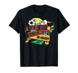 Schulanfang Fußball Schulkind Grundschule Einschulung T-Shirt von Geschenke für Kinder zum Schulanfang Einschulung