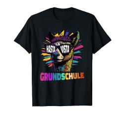 Hasta La Vista Alpaka Lama Grundschule Abschluss 5.Klasse T-Shirt von Geschenke zur Einschulung Grundschule Schulkinder