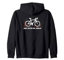 Ganz Selten Mal Radlos Motiv für Radfahrer, Fahrrad, Rennrad Kapuzenjacke von Geschenkidee für alle die selten mal Radlos sind.