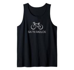 Saitn Radlos Motiv für jeden Radfahrer, E-Biker, Rennrad. Tank Top von Geschenkidee für alle die selten mal radlos sind.