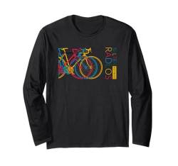 Selten erlebt man mich radlos - Radfahrer, E-Biker, Rennrad. Langarmshirt von Geschenkidee für alle die selten mal radlos sind.