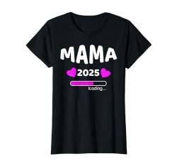 Werdende Mutter Schwangerschaft Baby Mama 2025 T-Shirt von Geschenkideen für Schwangere Frauen Baby-Party