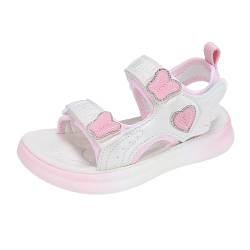 Geymxzik Kinder Sommerschuhe sandalen Jungen Mädchen Sommer Sandalen Strand Wandersandale Trekkingsandalen Sport- Outdoor A88 Rosa EU 31 von Geymxzik