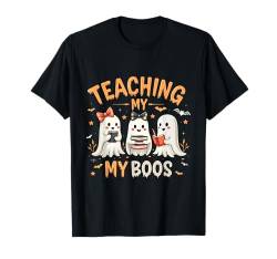 Lustiges Halloween-Kostüm für Geisterlehrer und Lehrer T-Shirt von Ghost Teaching My Boos Teacher Halloween tees