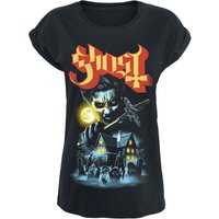 Ghost T-Shirt - By The Cemetery - L bis 4XL - für Damen - Größe 4XL - schwarz  - Lizenziertes Merchandise! von Ghost