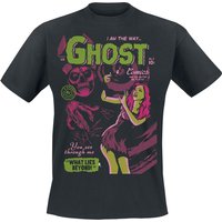 Ghost T-Shirt - Jiggalo Of Megiddo Comic - S bis 4XL - für Männer - Größe XXL - schwarz  - Lizenziertes Merchandise! von Ghost