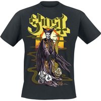 Ghost T-Shirt - Mondo Mucha - Robyn - L bis 4XL - für Männer - Größe 4XL - schwarz  - Lizenziertes Merchandise! von Ghost