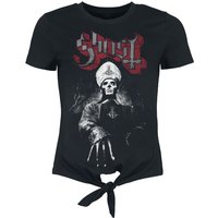 Ghost T-Shirt - Priest - XS bis XXL - für Damen - Größe S - schwarz  - EMP exklusives Merchandise! von Ghost