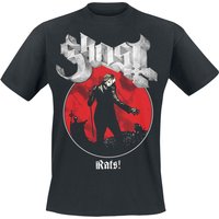 Ghost T-Shirt - Rats Admat - S bis XL - für Männer - Größe L - schwarz  - Lizenziertes Merchandise! von Ghost