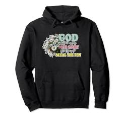 Jesus Floral Christian Blume Bibel Gott Glaube Jesus Blumen Pullover Hoodie von Gifts for Christian Faith God Jesus Christ Church