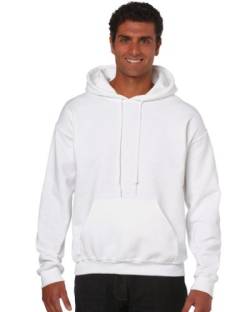 Gildan Heavy Blend Unisex Kapuzenpullover/Hoodie/Kapuzensweater (5XL) (Weiß) von Gildan