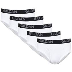 Gildan Herren Baumwoll-Stretch Slip, Artic White (5-pack), XX-Large (5er Pack) von Gildan