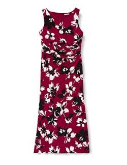 Gina Bacconi Damen Women's Floral Maxi Dress Cocktailkleid, Claret, 40 von Gina Bacconi