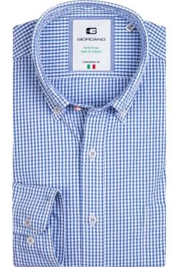 Giordano Modern Fit Hemd blau, Kariert von Giordano