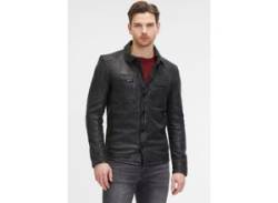 Lederjacke GIPSY "G2MImon SF" Gr. L, schwarz (black) Herren Jacken mit Druckerleiste, Reißverschlusstaschen von Gipsy