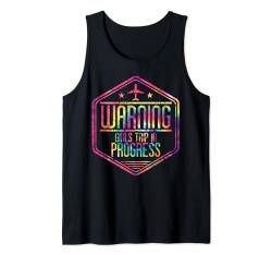 Mädchenwochenende, Frauen warnen, Mädchenreise läuft Tank Top von Girls Trip Favors Girls Weekend Accessories