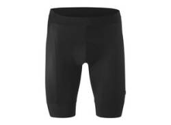 Fahrradhose GONSO "Essential Shorts Kit M" Gr. M, Normalgrößen, schwarz Herren Hosen Rennradhose mit Sitzpolster, kurze moderne Radhose, Tight Fit von Gonso