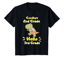 Kinder Auf Wiedersehen, 2. Klasse, Hallo, 3. Klasse, lustige Kinder, Jungs T-Shirt von Goodbye 2nd Grade Hello 3rd Grade Funny Kids Boys