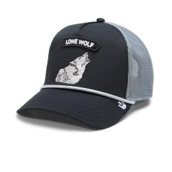 Goorin Bros. Trucker Cap GB2 Wolf Black Schwarz Grau, Size:OneSize von Goorin Bros.