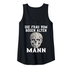 Damen Frau vom bösen alten Mann Böse alte Frau Halloween Party Tank Top von Gothic Halloween Kostüm Damen Bikerin Rockerin