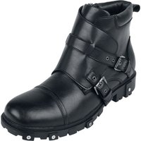 Gothicana by EMP - Gothic Bikerboot - Biker Boots - EU40 bis EU47 - für Männer - Größe EU42 - schwarz von Gothicana by EMP