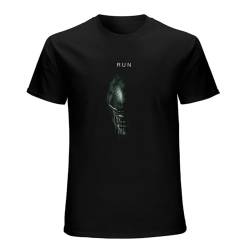 Alien Covenant Run Alien Mens T-Shirt Black Unisex Mens Tees 3XL von GraSkyqC