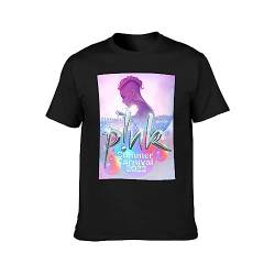 GraSkyqC Pink P!nk Singer Mens T-Shirt Black Unisex Mens Tees XXL von GraSkyqC