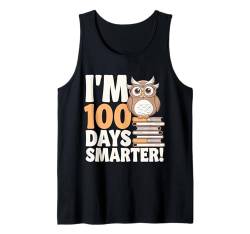 100. Schultag Eule Ich bin 100 Tage schlauer Tank Top von GrandMaster Design