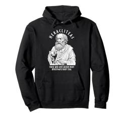 Lustiges Heraclitus Heracliteas Tea Drinker Wisdom für Teeliebhaber Pullover Hoodie von Grandio Design Funny Tea Lover Drinker Gifts