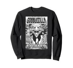 Gobblezilla Lustiges Erntedankfest Türkei Tag Monster Film Sweatshirt von Grandio Design Happy Thanksgiving Turkey Designs