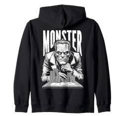 Halloween Poker Funny Frankenstein Monster Hand Vier Asse Kapuzenjacke von Grandio Design Playing Cards Gifts