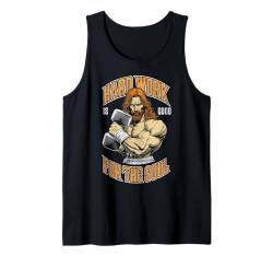 Jesus Gym Christian Bodybuilder Harte Arbeit ist gut für die Seele Tank Top von Grandio Design Sports Training And Fitness