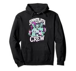 Summerween Crew Lustiger Zombie-Strandcocktail für Mädchen, Sommer Pullover Hoodie von Grandio Design Summerween Summer Vacation Beach