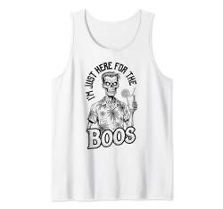 Summerween I'm Just Here For The Boos Lustiger Zombie-Cocktail Tank Top von Grandio Design Summerween Summer Vacation Beach