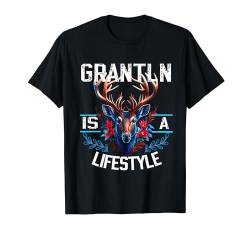 Grantln is a Lifestyle Grantler Trachten Kostüm Oktoberfest T-Shirt von Grantler Hirsch Wiesn Volksfest Outfit Herren