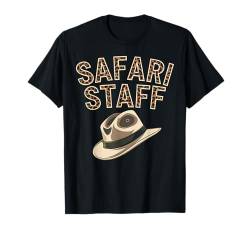 Safari Staff Lustiges Tiertier-Geschenk für Tierliebhaber T-Shirt von Graphic 365